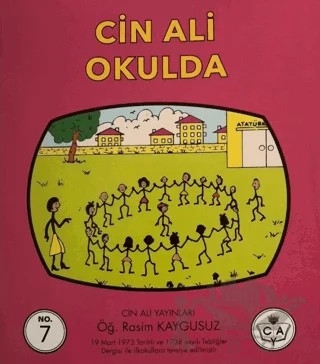 Cin Ali Okulda – Rasim Kaygusuz – Cin Ali Yayınları kitap kapağı