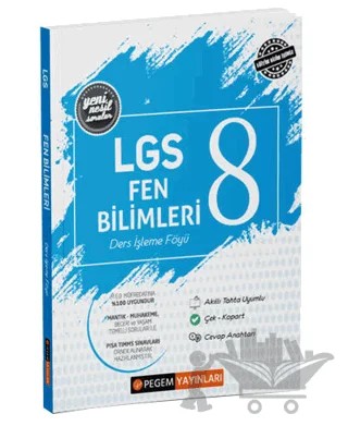 LGS Fen Bilimleri Ders İşleme Föyü – Kolektif – Pegem Akademi Yayıncılık kitap kapağı