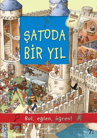 Şatoda Bir Yıl – Olivia Brookes – İş Bankası Kültür Yayınları kitap kapağı
