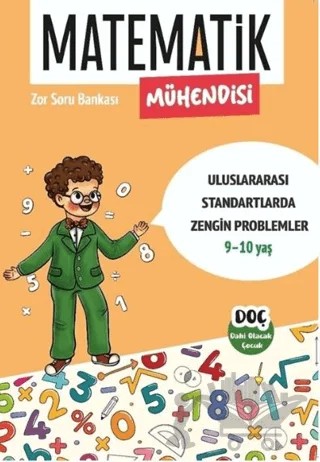 Matematik Mühendisi 9 -10 yaş – Kolektif – Dahi Olacak Çocuk Yayınları kitap kapağı