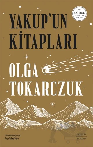 Yakup’un Kitapları – Olga Tokarczuk – Everest Yayınları kitap kapağı