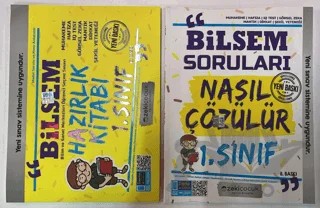 1. Sınıf Bilsem Hazırlık Kitabı & 1. Sınıf Bilsem Soruları Nasıl Çözülür – Kolektif – Zekiçocuk Eğitici Kitaplar kitap kapağı