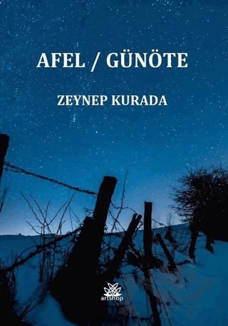 Afel / Günöte – Zeynep Kurada – Artshop Yayıncılık kitap kapağı