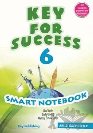6. Sınıf Key For Success Smart Notebook – Ahu Şahin, Seda Uludağ, Mehtap Öztürk Şimşir – Key Publishing kitap kapağı