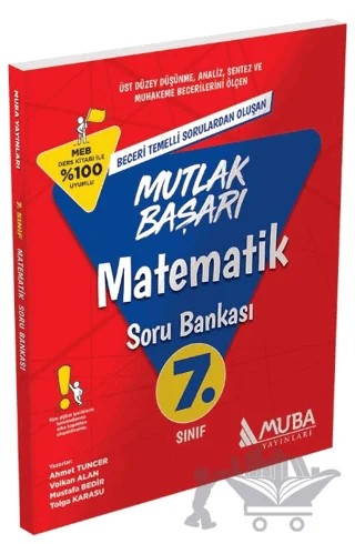 7. Sınıf Matematik Soru Bankası – Ahmet Tuncer, Volkan Alan, Mustafa Bedir, Tolga Karasu – Muba Yayınları kitap kapağı