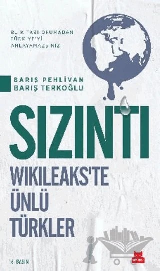 Sızıntı – Barış Pehlivan, Barış Terkoğlu – Kırmızı Kedi Yayınevi kitap kapağı