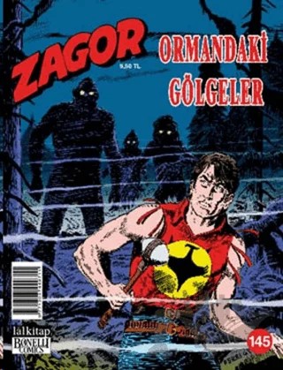 Zagor Sayı: 145 Ormandaki Gölgeler – Lal Kitap kitap kapağı