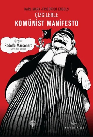 Çizgilerle Komünist Manifesto – Friedrich Engels, Karl Marx – Yordam Kitap kitap kapağı