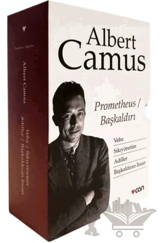 Prometheus / Başkaldırı 4'lü Set – Albert Camus – Can Yayınları kitap kapağı