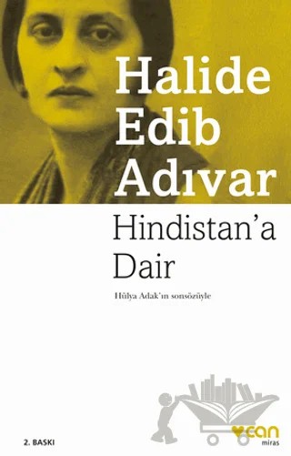 Hindistan'a Dair – Halide Edib Adıvar – Can Yayınları kitap kapağı