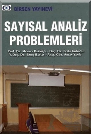 Sayısal Analiz Problemleri – Kolektif – Birsen Yayınevi kitap kapağı