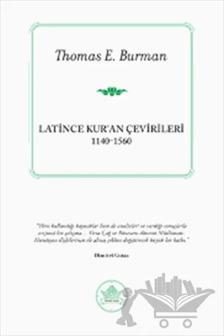 Latince Kur’an Çevirileri – Thomas E. Burman – İthaki Yayınları kitap kapağı