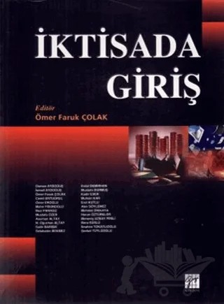 İktisada Giriş – Kolektif – Gazi Kitabevi kitap kapağı