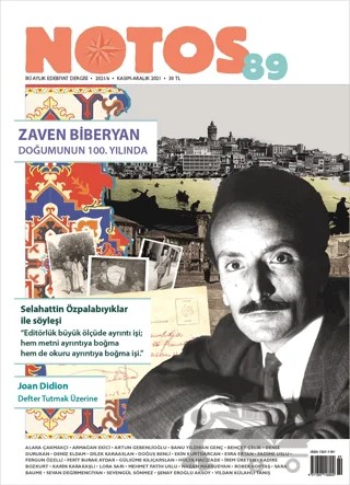 Notos Öykü İki Aylık Edebiyat Dergisi Sayı: 89 Kasım-Aralık 2021 – Notos Öykü Dergisi kitap kapağı