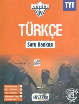 TYT Türkçe Iceberg Soru Bankası – Zafer Yaz – Okyanus Yayınları kitap kapağı