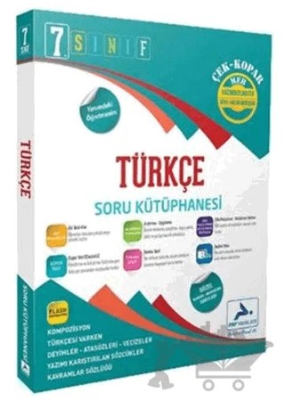 7. Sınıf Türkçe Soru Kütüphanesi – Kolektif – Paraf Yayınları kitap kapağı