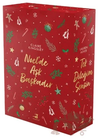 Romantik Temalı Yeni Yıl Kutusu (3 Kitap) – Claire Kingsley, Lauren Asher, Hannah Grace – Olimpos Yayınları kitap kapağı