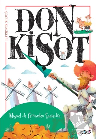 Don Kişot – Miguel de Cervantes Saavedra – Pogo Çocuk kitap kapağı