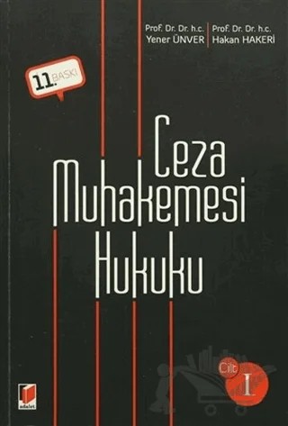 Ceza Muhakemesi Hukuku (2 Cilt Takım) – Hakan Hakeri, Yener Ünver – Adalet Yayınevi kitap kapağı