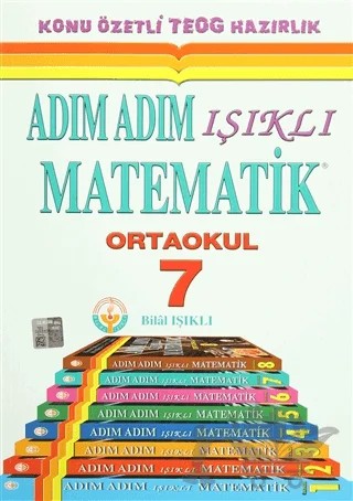 Adım Adım Işıklı Matematik Ortaokul 7 – Bilal Işıklı – Bilal Işıklı Yayınları kitap kapağı