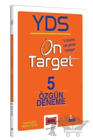 2024 YDS On Target 5 Özgün Deneme – Kamil Kilci – Yargı Yayınevi kitap kapağı