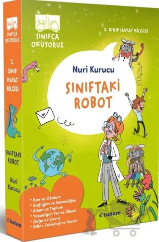 Sınıftaki Robot Serisi (6 Kitaplık Set) – Nuri Kurucu – Tudem Yayınları kitap kapağı