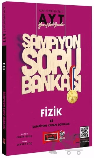 2022 AYT Şampiyon Fizik Soru Bankası – Servet Güç – Yargı Yayınevi kitap kapağı