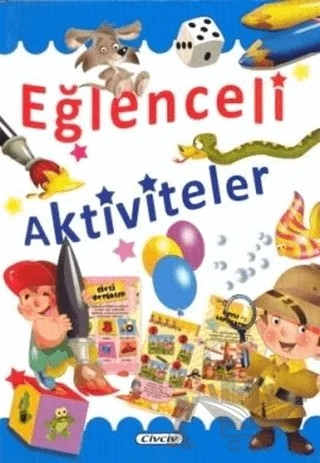 Eğlenceli Aktiviteler Mavi – Kolektif – Civciv kitap kapağı