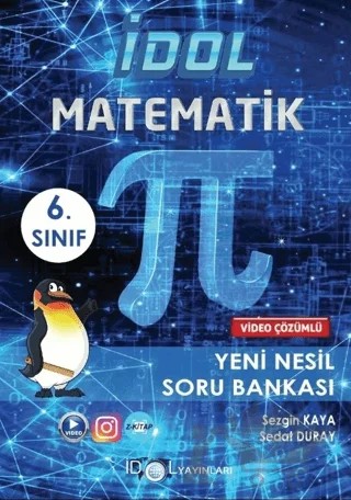 6. Sınıf Matematik Yüksek Performans Soru Bankası – Sezgin Kaya, Sedat Duray – İdol Yayınları kitap kapağı
