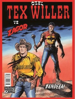 Tex Willer Özel Albüm 3 – Mauro Boselli – Lal Kitap kitap kapağı