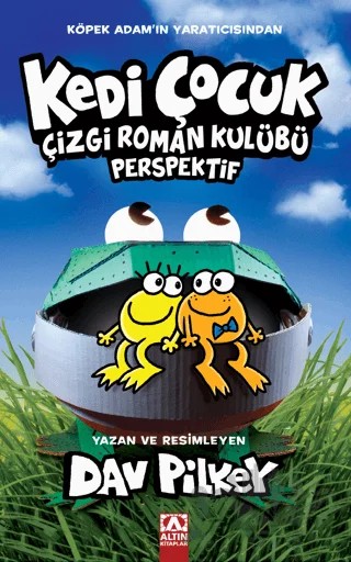 Kedi Çocuk Çizgi Roman Kulübü Perspektif – Dav Pilkey – Altın Kitaplar kitap kapağı