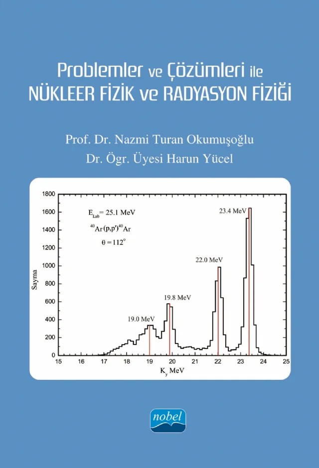 Problemler ve Çözümleri ile NÜKLEER FİZİK VE RADYASYON FİZİĞİ – Nazmi Turan Okumuşoğlu, Harun Yücel – Nobel Akademik Yayıncılık kitap kapağı