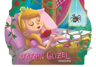 Uyuyan Güzel (3 Boyutlu Kitap) – Kolektif – İndigo Çocuk kitap kapağı