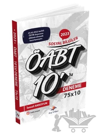 Sosyal Bilgiler ÖABT Lu Deneme İsmail Akkoyun 2023 – İsmail Akkoyun – Dizgi Kitap kitap kapağı