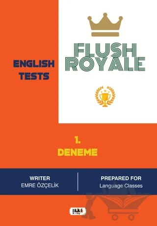 Flush Royale English Tests 1 – Emre Özçelik – Tilki Kitap kitap kapağı