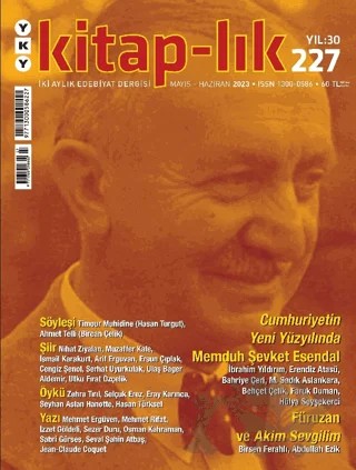 Kitap-lık 227 / Mayıs - Haziran 2023 – Yapı Kredi Yayınları kitap kapağı