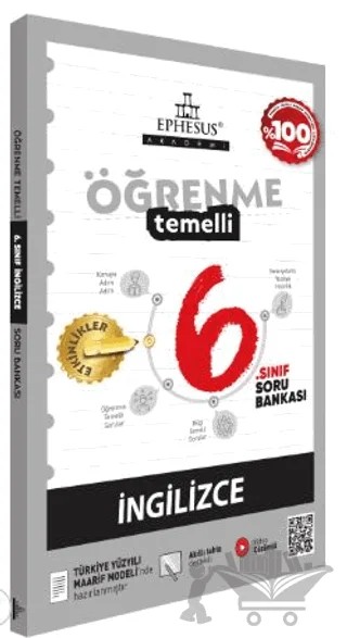 6. Sınıf Öğrenme Temelli İngilizce Soru Bankası – Kolektif – Ephesus Akademi kitap kapağı
