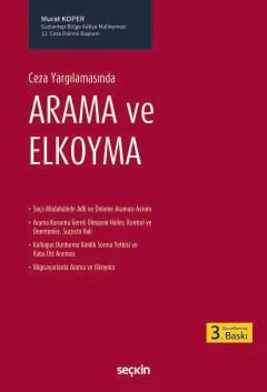 Ceza YargılamasındaArama ve ElKoyma – Murat Koper – Seçkin Yayıncılık kitap kapağı