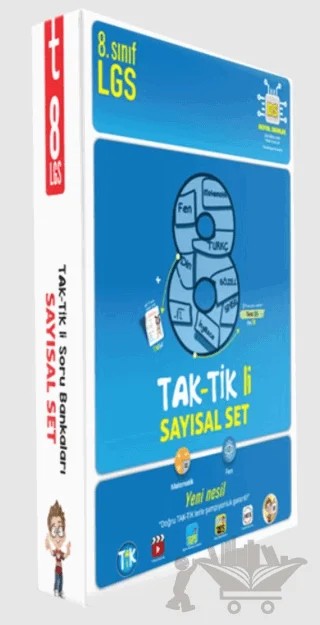 8. Sınıf Taktikli Sayısal Set – Kolektif – Tonguç Akademi kitap kapağı
