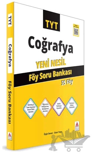 TYT Coğrafya Föy Soru Bankası – Özgür Deveci, Sinan Yaşar – Delta Kültür Yayınevi kitap kapağı