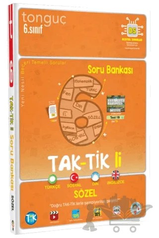 6. Sınıf Taktikli Sözel – Kolektif – Tonguç Akademi kitap kapağı