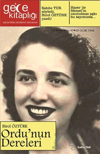 Ordu'nun Dereleri – Birol Öztürk – Gece Kitaplığı kitap kapağı