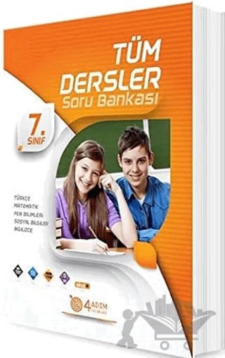 7. Sınıf Tüm Dersler Soru Bankası – Kolektif – 4 Adım Yayınları kitap kapağı
