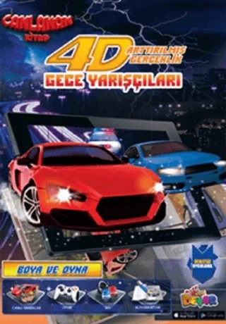Gece Yarışları - Canlanan Kitap – Kolektif – Arpa Kitap kitap kapağı