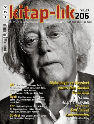 Kitap-lık Dergisi Sayı: 206 Kasım - Aralık 2019 – Yapı Kredi Yayınları kitap kapağı