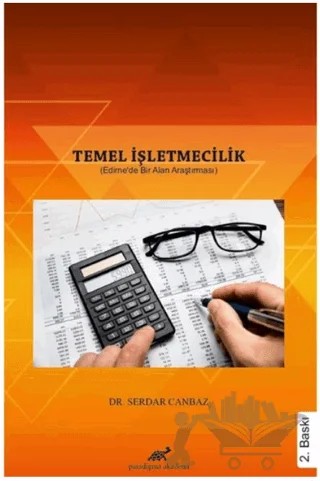 Temel İşletmecilik – Serdar Canbaz – Paradigma Akademi Yayınları kitap kapağı