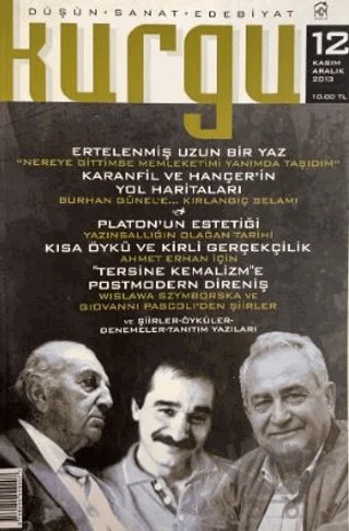 Kurgu Düşün Sanat Edebiyat Dergisi Sayı: 12 Kasım - Aralık 2013 – Kurgu Kültür Merkezi kitap kapağı