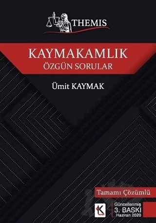 Kaymakamlık - Özgün Sorular – İsmail Engin, Ümit Kaymak – Kuram Kitap kitap kapağı