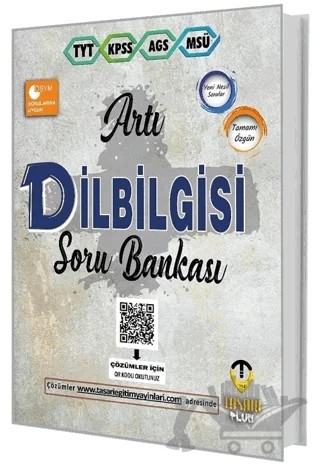 TYT KPSS MEB-AGS DGS MSÜ Artı Dil Bilgisi Soru Bankası Çözümlü – Sıla Sinem Saray – Tasarı Eğitim Yayınları kitap kapağı