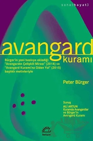 Avangard Kuramı – Peter Bürger – İletişim Yayınevi kitap kapağı